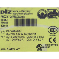 PILZ PNOZX7 24VACDC 2n/o SAFETY RELAY