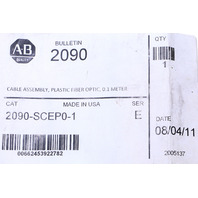  ALLEN BRADLEY 2090-SCEP0-1 FIBER-OPTIC CABLE