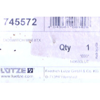 NEW LUTZE 745572 DIOSWITCH MINI 8TX ETHERNET SWITCH