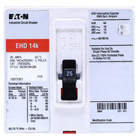  EATON EHD3025L CIRCUIT BREAKER