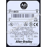 * ALLEN BRADLEY 2711-B6C8 SER B PANELVIEW 600 OPERATOR PANEL