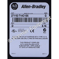 * ALLEN BRADLEY 2711E-T14C15 X 2711E-T14C15X SER G PANELVIEW 1400 OPERATOR INTERFACE