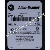 * ALLEN BRADLEY 2711E-T14C6 SER G PANELVIEW 1400E OPERATOR INTERFACE *READ*