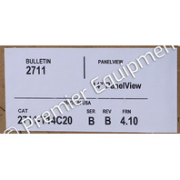 * ALLEN BRADLEY 2711-T14C20 /B PANELVIEW 1400 OPERATOR INTERFACE #2