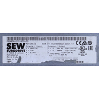 * SEW EURODRIVE MOVIAXIS MXA80A-012-503-00 FREQUENCY CONVERTER