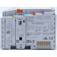 * WAGO 750-8102 PFC100 PROGRAMMABLE LOGIC CONTROLLER