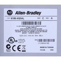* ALLEN BRADLEY VERSAVIEW 2000M 6186-M20AL SER C INDUSTRIAL TOUCH SCREEN