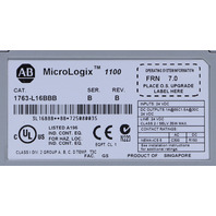 * ALLEN BRADLEY 1763-L16BBB SER B MICROLOGIX 1100 PROGRAMMABLE CONTROLLER