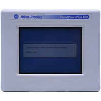 * ALLEN BRADLEY 2711PC-T6C20D SER D PANELVIEW PLUS COMPACT 600 TOUCHSCREEN UNIT