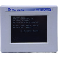 * ALLEN BRADLEY 2711PC-T6C20D SER D PANELVIEW PLUS COMPACT 600 TOUCHSCREEN UNIT