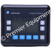 * ALLEN BRADLEY 2711-M3A18L1 SER A FRN 4.46 OPERATOR INTERFACE PANELVIEW 300 MICRO