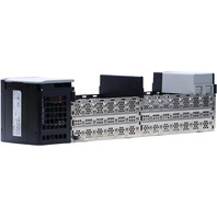 * ALLEN BRADLEY 1756-A13/B CONTROLLOGIX 13-SLOT CHASSIS WITH 1756-PA72/B POWER SUPPLY