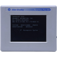 * ALLEN BRADLEY 2711PC-T6C20D SER D PANELVIEW PLUS COMPACT 600 OPERATOR INTERFACE