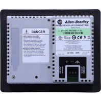 * ALLEN BRADLEY 2711PC-T6C20D SER D PANELVIEW PLUS COMPACT 600 OPERATOR INTERFACE