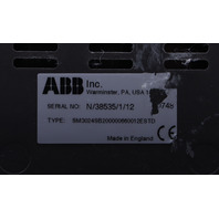 * ABB SM3000 SM3024SB200000660012ESTD MULTIPOINT VIDEOGRAPHIC RECORDER *READ*