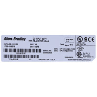 * ALLEN BRADLEY CONTROLLOGIX 1756-IB32/B 32 PT DC INPUT MODULE
