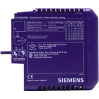 * SIEMENS iO-16DI24DSI 16 CHANNEL 24 VDC INDUSTRIAL OUTPUT MODULE