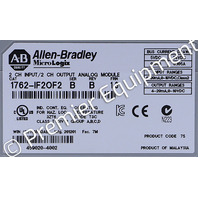 * SURPLUS ALLEN BRADLEY 1762-IF2OF2 SER B 2 CH INPUT/2 CH OUTPUT MODULE
