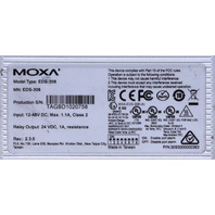 MOXA EDS-308 INDUSTRIAL ETHERNET SWITCH