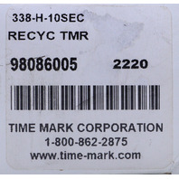 TIME MARK 338-H-10SEC RECYCLE TIMER TIMING RELAY