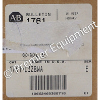 * SURPLUS ALLEN BRADLEY 1761-L32BWA SER E MICRO CONTROLLER MICROLOGIX 1000