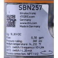 IMF ELECTRONIC SBN257 EFECTOR FLOW METER