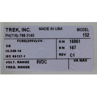 TREK MODEL 152 RESISTANCE METER