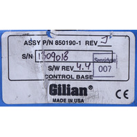 SENSIDYNE GILIAN GILIBRATOR 2 850190-1 PRIMARY FLOW CALIBRATOR CONTROL BASE