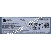 * ALLEN BRADLEY 2198-P031 SER A FW 13.002 DC POWER SUPPLY KINETIX 5700