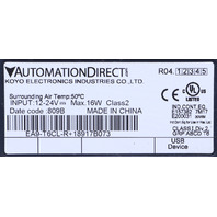 AUTOMATION DIRECT EA9-T6CL-R+18917B073 HMI TOUCH SCREEN