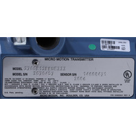 MICRO MOTION 2700B12BBUEZZZ WATER SINGLE VARIABLE SMART TRANSMITTER 3600734