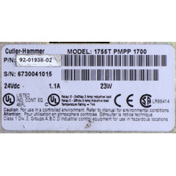 CUTLER-HAMMER 1755T PMPP 1700 PANELMATE OPERATOR INTERFACE 92-01938-02 *READ*