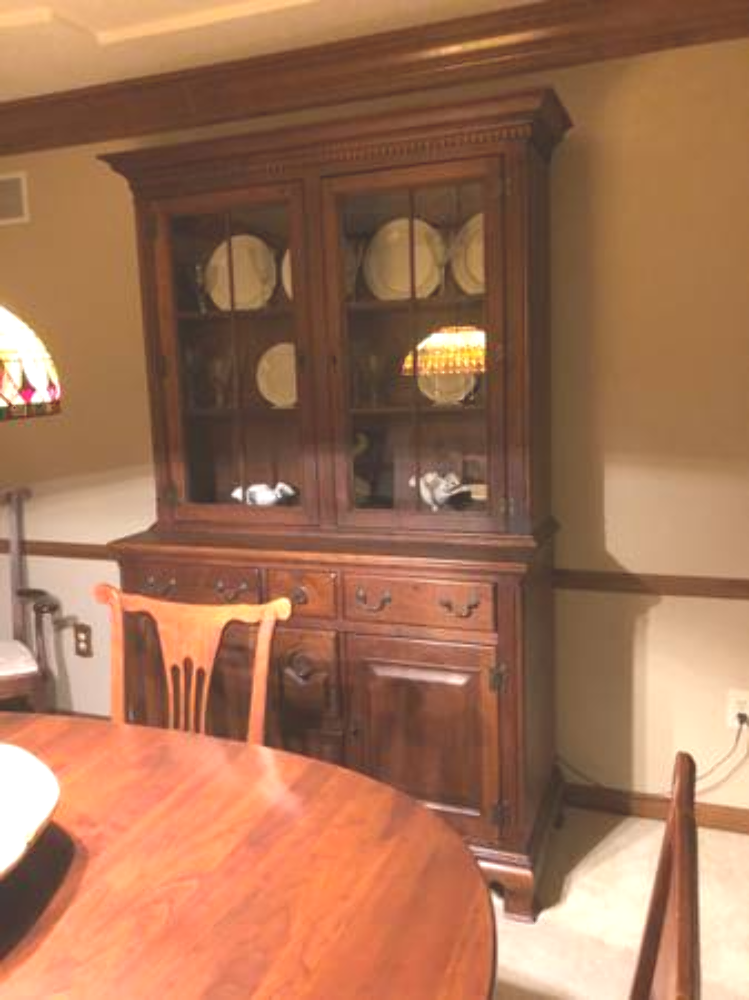 Bob Timberlake Cherry Dining Table chairs Hutch * Can Deliver! * Indy Surplus Store