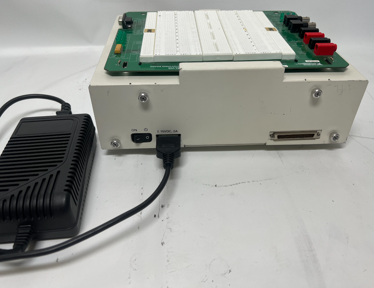 National Instruments NI ELVIS Platform w/ Prototyping Board, Power