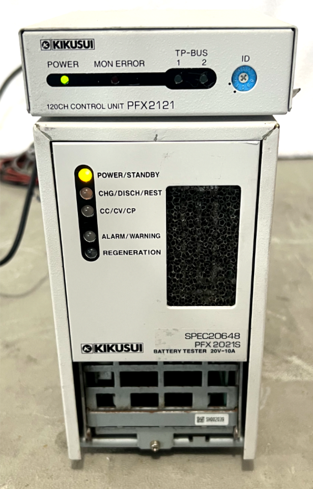 Kikusui PFX 2021S Battery Tester Module 200W(20V/10A, single CH) Charging/Discharge