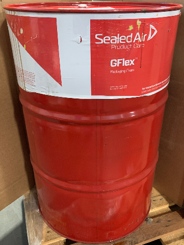 Instapak Sealed air G-Flex Gflex A chemical 55 Gal Drum 2015