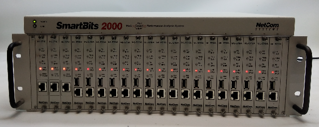 SmartBits 2000 Netcom Systems Performance Analysis System 120/240V 50-60Hz