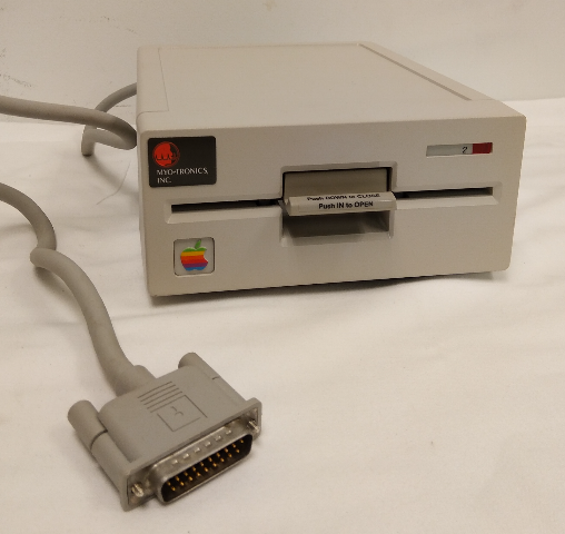 Vintage Apple 5.25 External Floppy Disk Drives