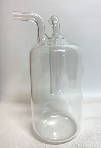 Thermo Savant SpeedVac Evaporator Cold Trap Glass Bottles GIT/100