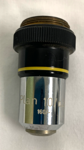 Zeiss Plan 10/0.22 160/- Microscope Objective