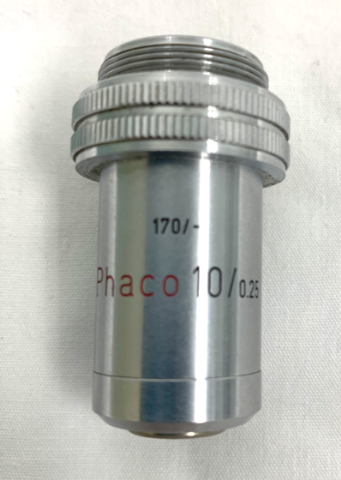 Leitz Wetzlar Phaco 10/0.25 170/- Microscope Objective D 38023