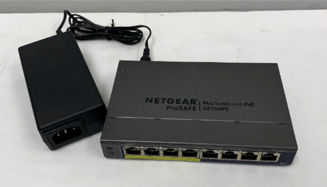 Netgear GS108PEv3 ProSAFE Plus 8-Port Gigabit Ethernet Switch with 4-Port