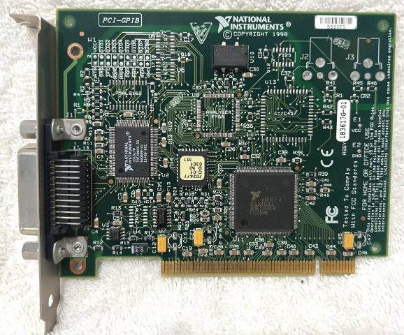 National Instruments PCI-GPIB 183617g Data DAQ PCI Interface Card