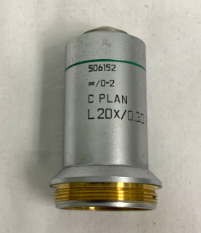 Leica C Plan L 20x/0.30 PH 1 Phase Contrast Microscope Objective 506152