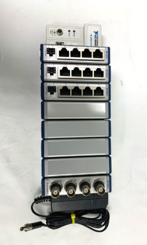 National Instruments NI cDAQ-9172 USB Compact DAQ Chassis, 8-Slot with components