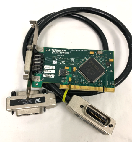 Available for sale is a NI National Instruments PCI-GPIB 188513E-01L I/F Card & a 763507B-01 GPIB Cable 1 meter (Bundle)
