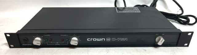 Crown D-75A 2 Channel Power Amplifier