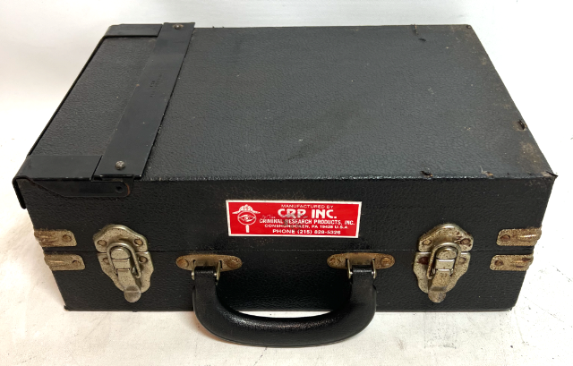 CRP INC. FINGERPRINT Technician KIT Hard Case Vintage Rare CSI in Case