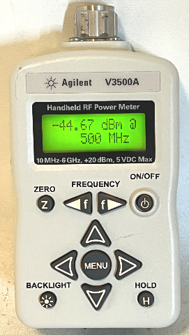 Agilent V3500A RF Power Meter 10MHz - 6GHz - Tested & Working