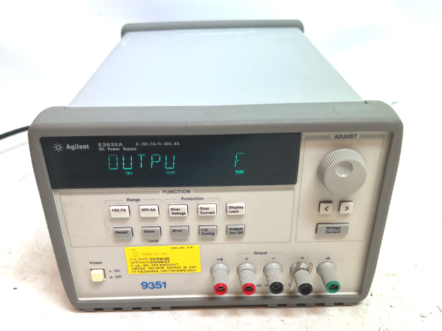 Agilent Keysight E3632A DC Power Supply 30V/4A, 15V/7A, 120W